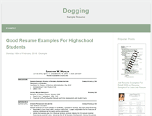 Tablet Screenshot of dogging.us